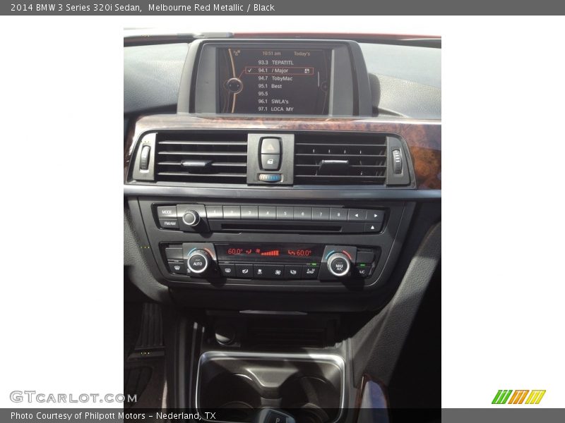 Melbourne Red Metallic / Black 2014 BMW 3 Series 320i Sedan