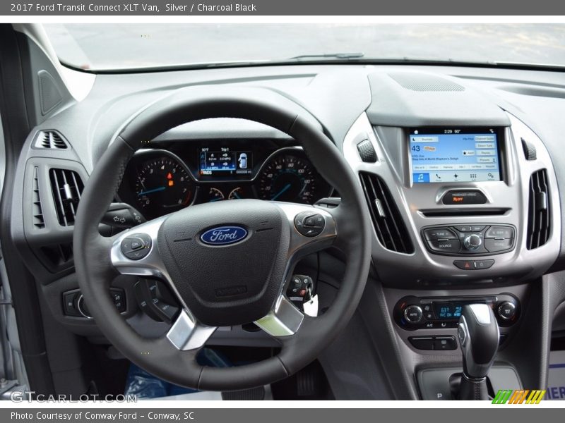 Dashboard of 2017 Transit Connect XLT Van