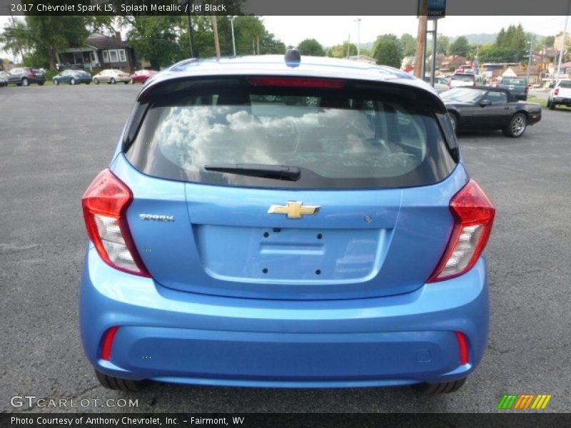 Splash Metallic / Jet Black 2017 Chevrolet Spark LS
