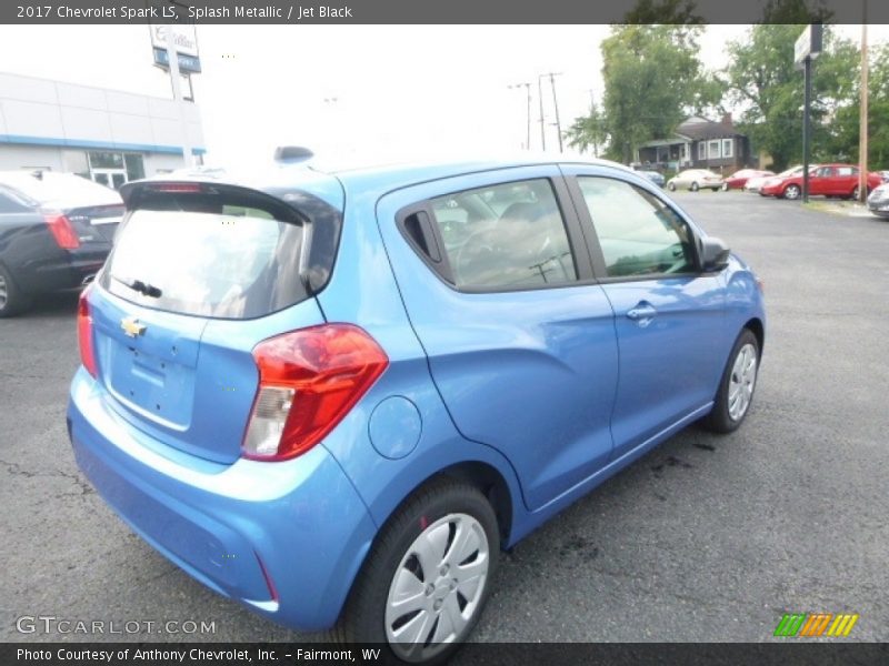 Splash Metallic / Jet Black 2017 Chevrolet Spark LS