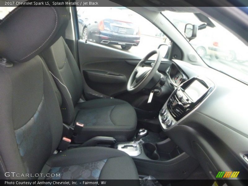  2017 Spark LS Jet Black Interior