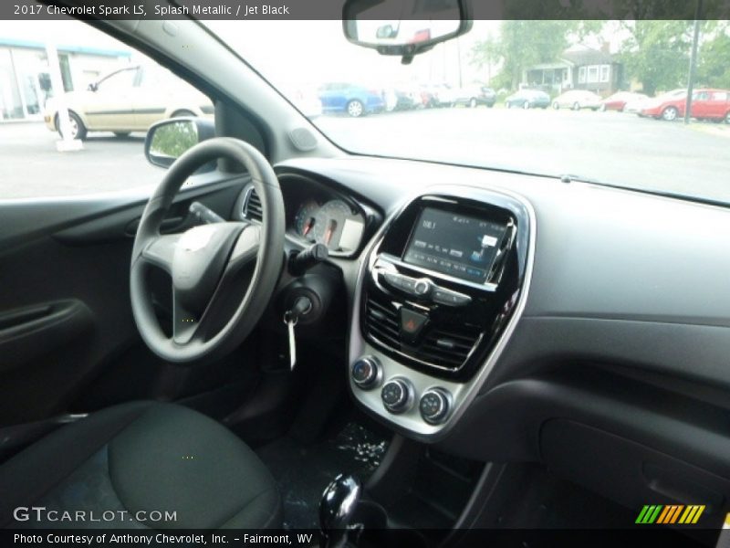 Splash Metallic / Jet Black 2017 Chevrolet Spark LS