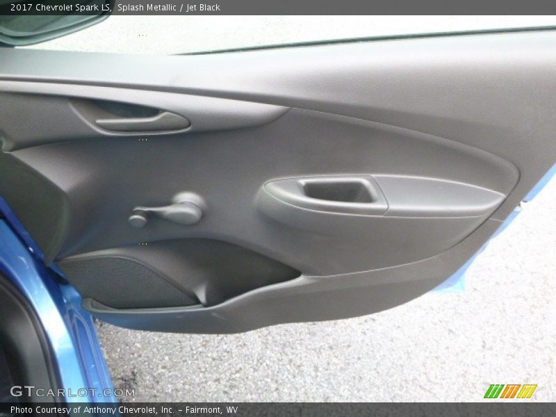 Splash Metallic / Jet Black 2017 Chevrolet Spark LS