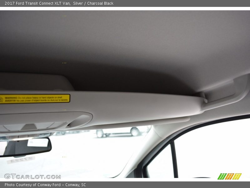 Silver / Charcoal Black 2017 Ford Transit Connect XLT Van
