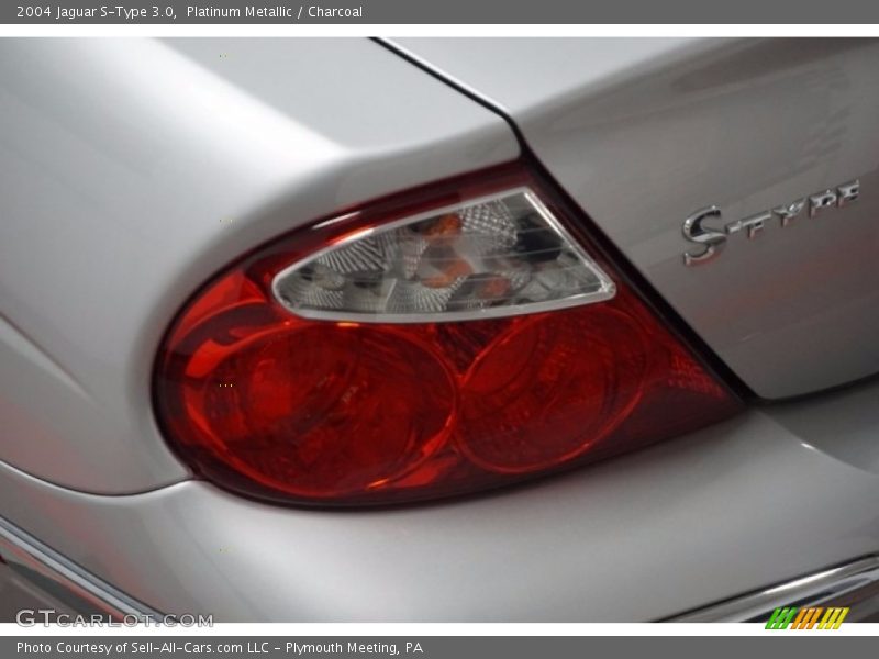 Platinum Metallic / Charcoal 2004 Jaguar S-Type 3.0