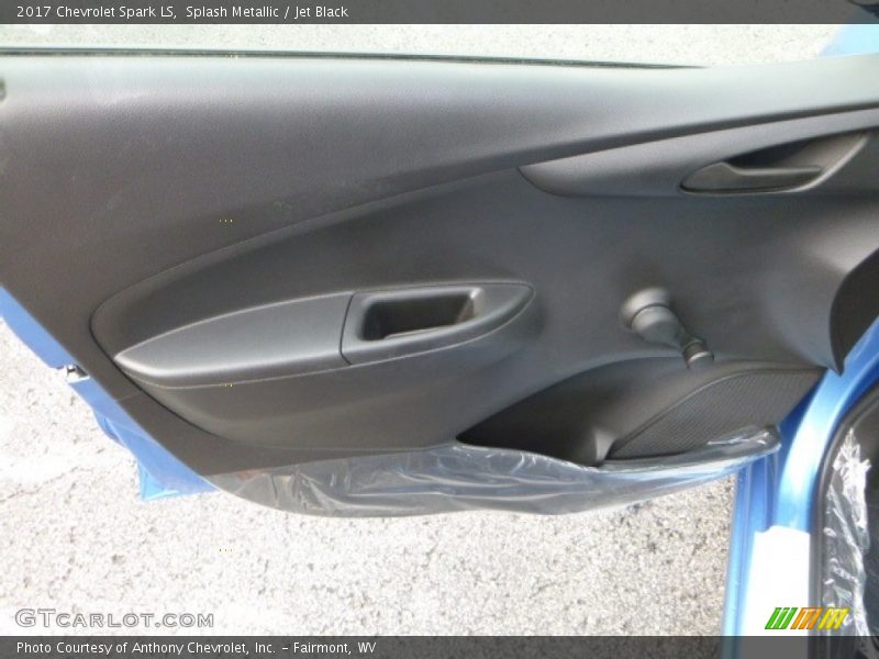 Splash Metallic / Jet Black 2017 Chevrolet Spark LS
