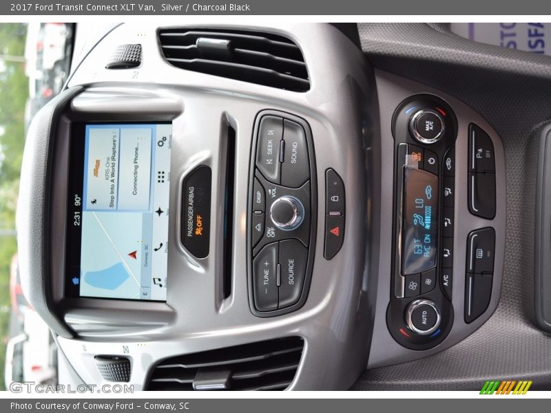 Controls of 2017 Transit Connect XLT Van