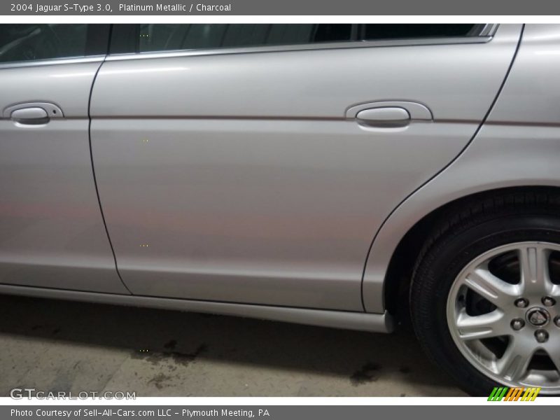Platinum Metallic / Charcoal 2004 Jaguar S-Type 3.0