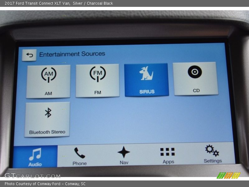 Audio System of 2017 Transit Connect XLT Van
