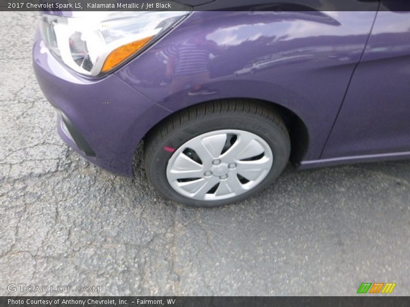 Kalamata Metallic / Jet Black 2017 Chevrolet Spark LS
