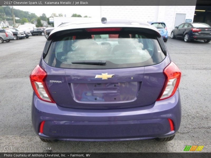 Kalamata Metallic / Jet Black 2017 Chevrolet Spark LS