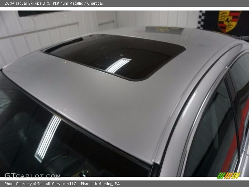 Platinum Metallic / Charcoal 2004 Jaguar S-Type 3.0