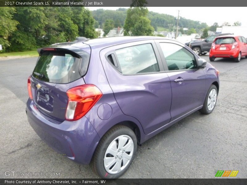 Kalamata Metallic / Jet Black 2017 Chevrolet Spark LS