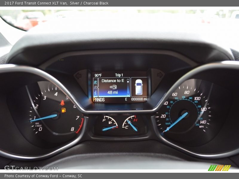  2017 Transit Connect XLT Van XLT Van Gauges