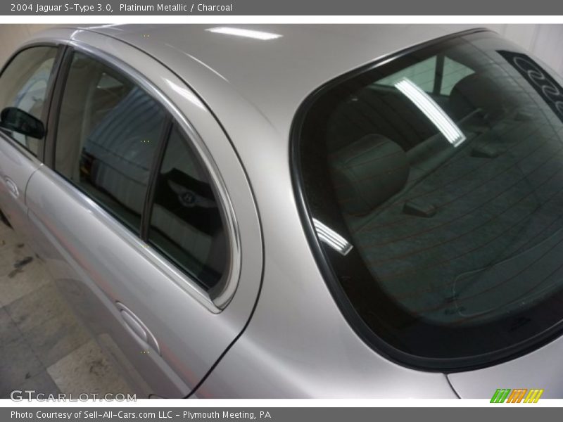 Platinum Metallic / Charcoal 2004 Jaguar S-Type 3.0