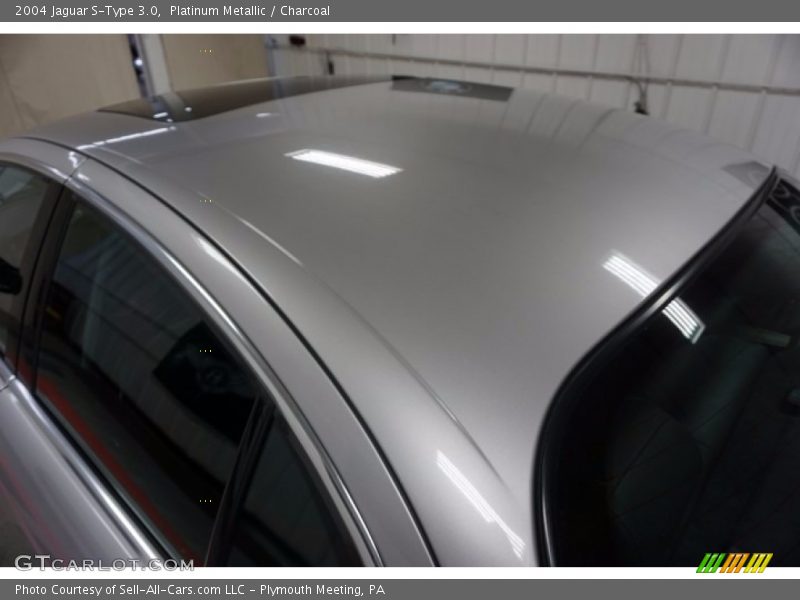 Platinum Metallic / Charcoal 2004 Jaguar S-Type 3.0