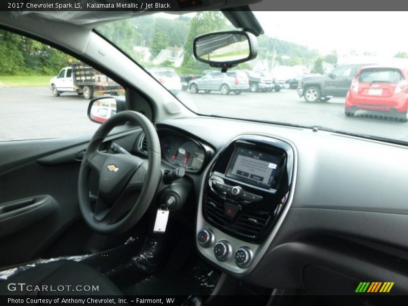 Kalamata Metallic / Jet Black 2017 Chevrolet Spark LS