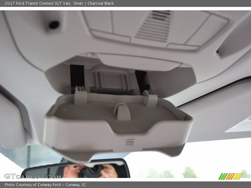 Silver / Charcoal Black 2017 Ford Transit Connect XLT Van