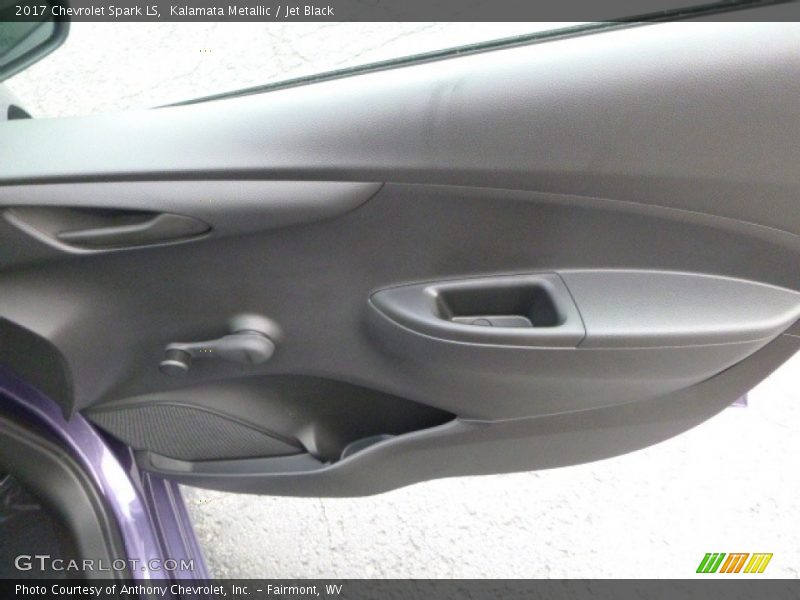 Kalamata Metallic / Jet Black 2017 Chevrolet Spark LS