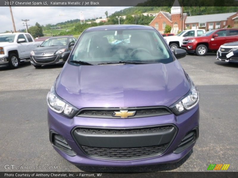 Kalamata Metallic / Jet Black 2017 Chevrolet Spark LS
