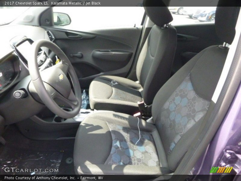  2017 Spark LS Jet Black Interior