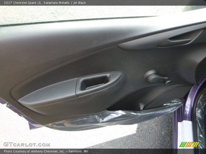 Kalamata Metallic / Jet Black 2017 Chevrolet Spark LS