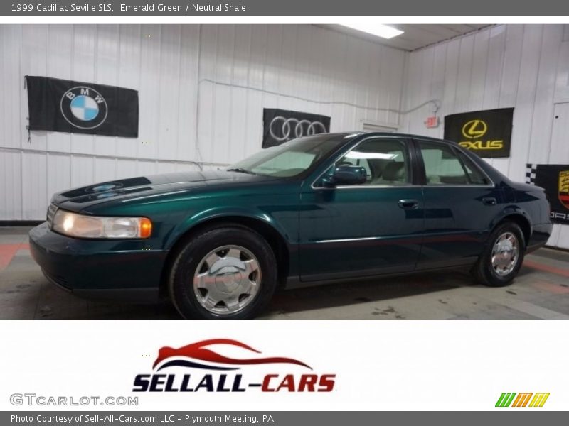 Emerald Green / Neutral Shale 1999 Cadillac Seville SLS