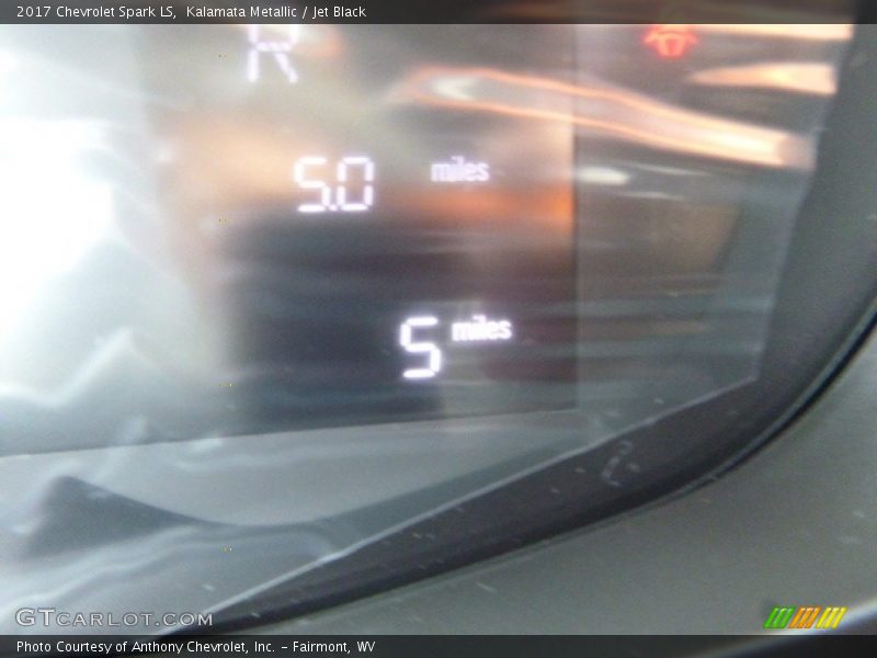 Kalamata Metallic / Jet Black 2017 Chevrolet Spark LS