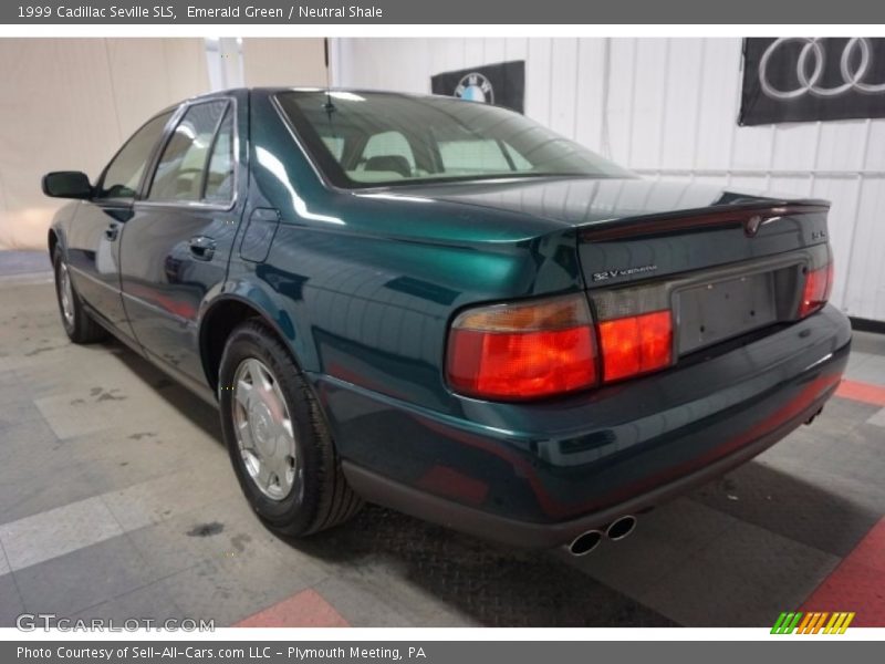 Emerald Green / Neutral Shale 1999 Cadillac Seville SLS