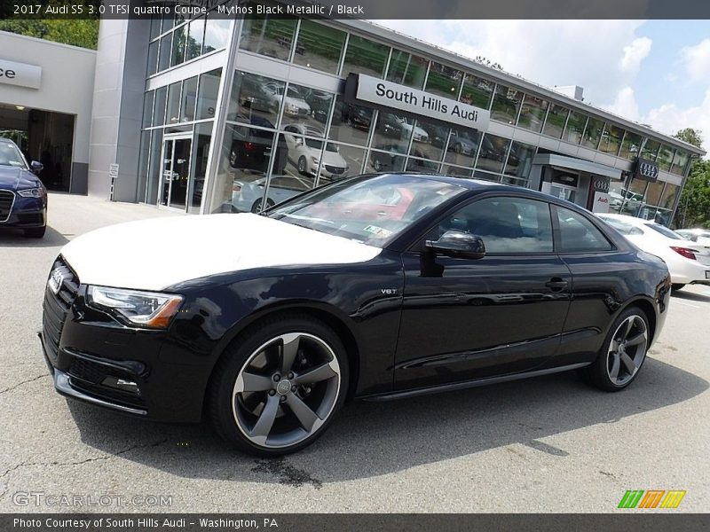 Mythos Black Metallic / Black 2017 Audi S5 3.0 TFSI quattro Coupe