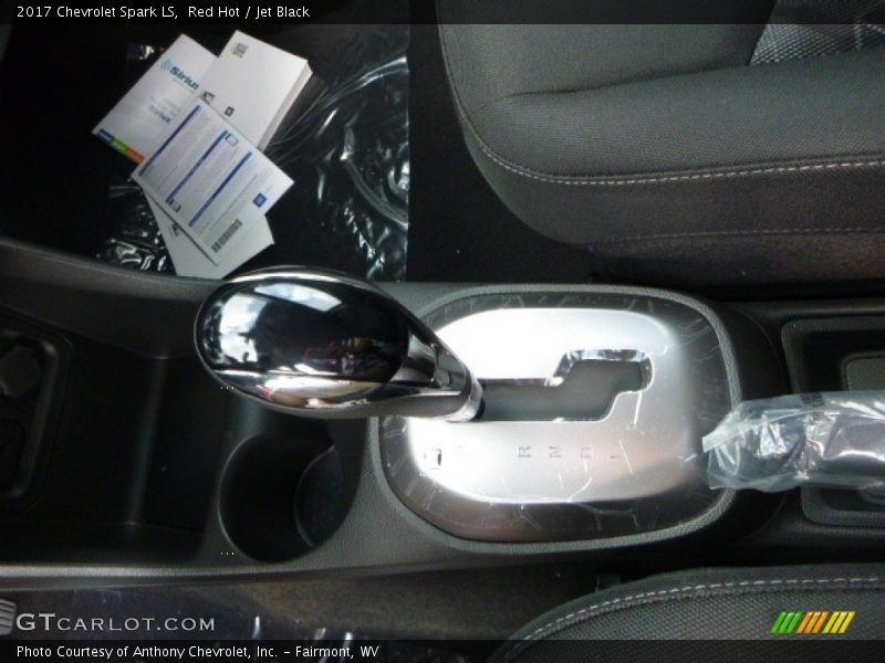 Red Hot / Jet Black 2017 Chevrolet Spark LS