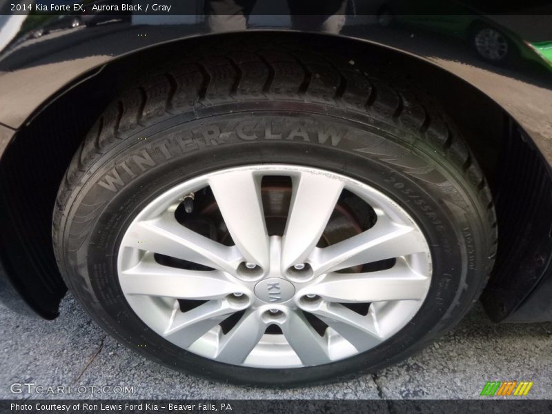 Aurora Black / Gray 2014 Kia Forte EX