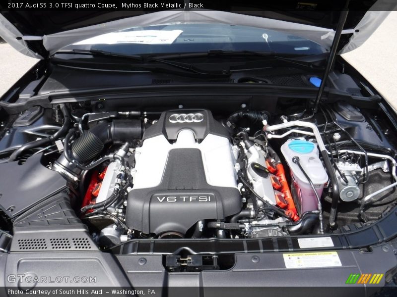  2017 S5 3.0 TFSI quattro Coupe Engine - 3.0 Liter TFSI Supercharged DOHC 24-Valve VVT V6