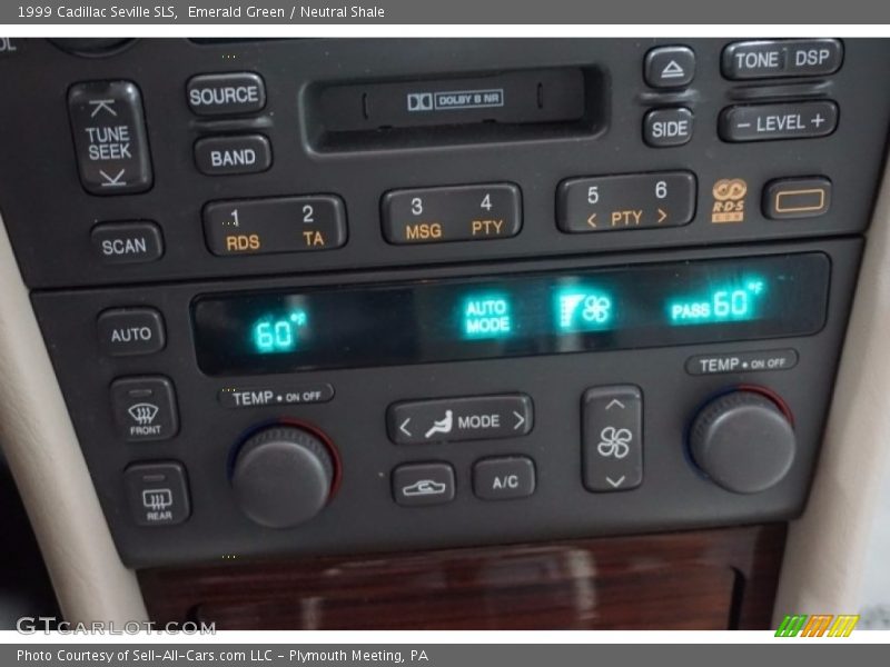 Emerald Green / Neutral Shale 1999 Cadillac Seville SLS