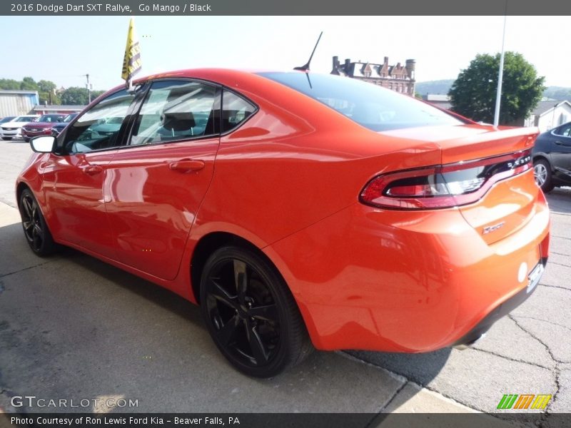 Go Mango / Black 2016 Dodge Dart SXT Rallye