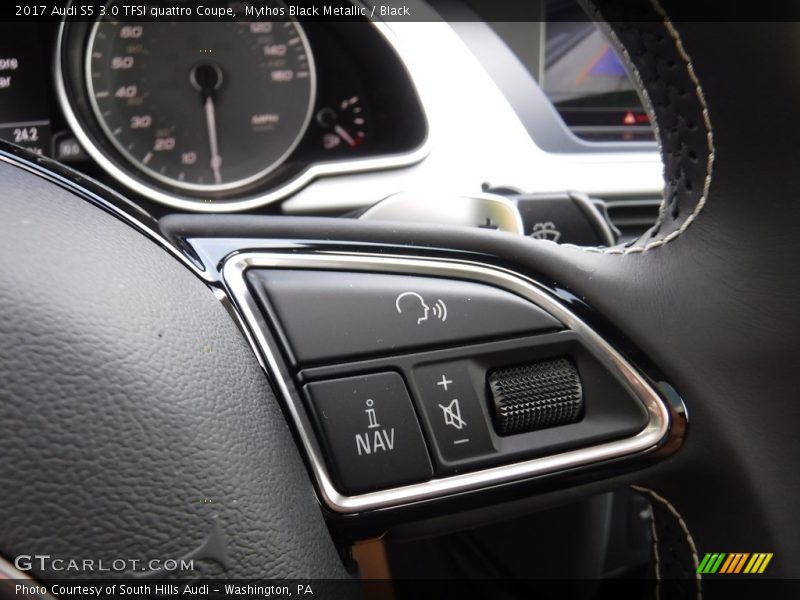 Controls of 2017 S5 3.0 TFSI quattro Coupe