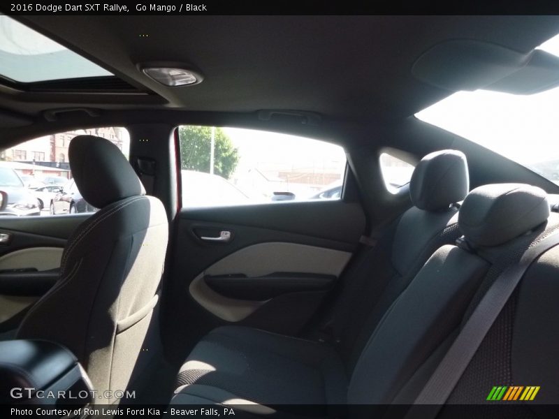 Go Mango / Black 2016 Dodge Dart SXT Rallye