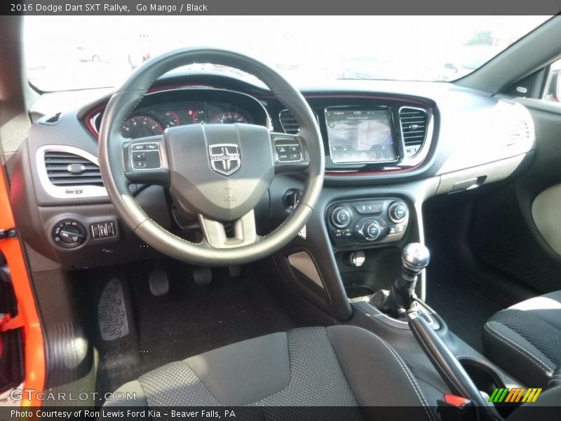 Go Mango / Black 2016 Dodge Dart SXT Rallye