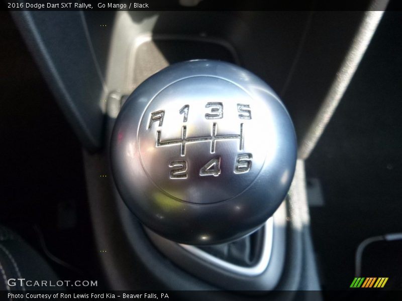 Go Mango / Black 2016 Dodge Dart SXT Rallye