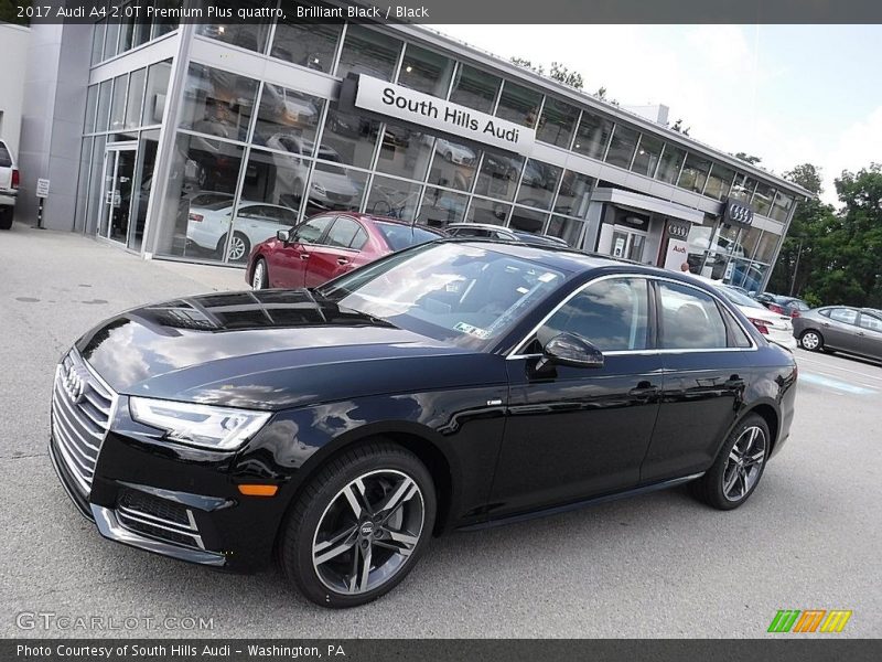 Brilliant Black / Black 2017 Audi A4 2.0T Premium Plus quattro