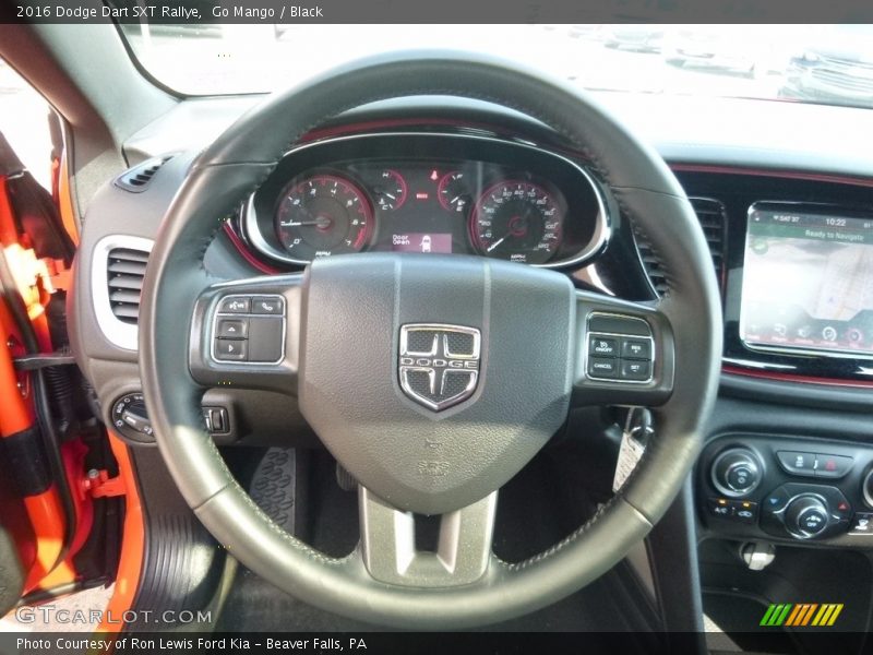 Go Mango / Black 2016 Dodge Dart SXT Rallye