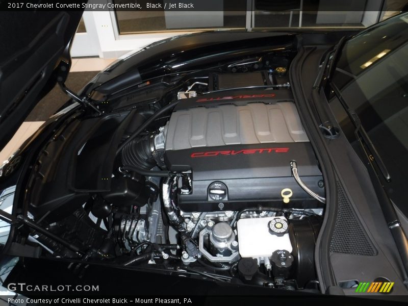  2017 Corvette Stingray Convertible Engine - 6.2 Liter DI OHV 16-Valve VVT V8