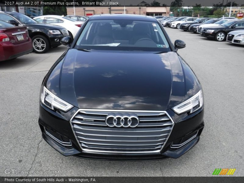 Brilliant Black / Black 2017 Audi A4 2.0T Premium Plus quattro