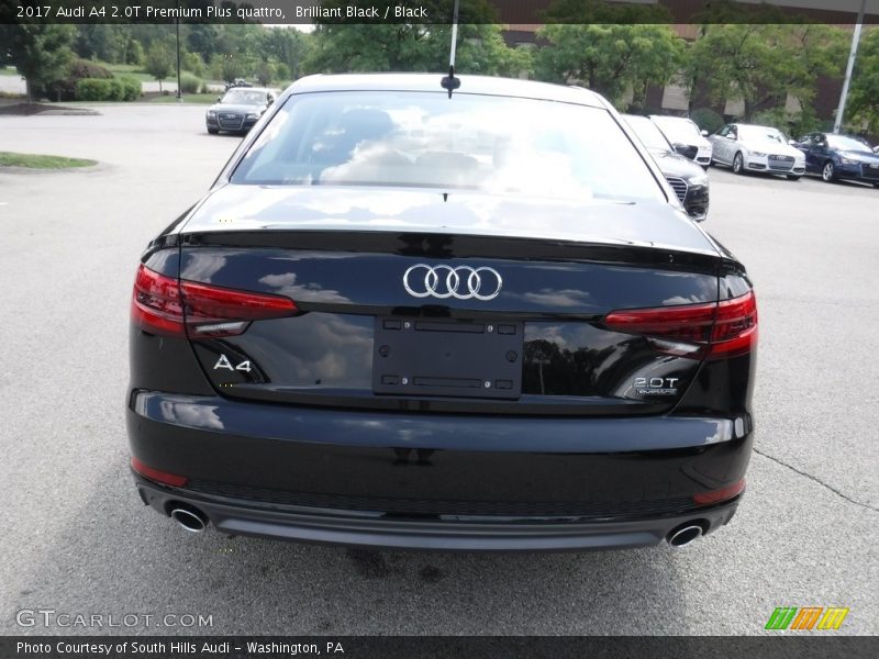 Brilliant Black / Black 2017 Audi A4 2.0T Premium Plus quattro
