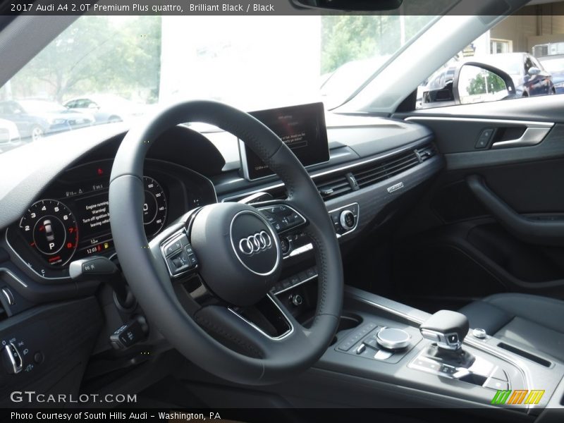 Brilliant Black / Black 2017 Audi A4 2.0T Premium Plus quattro