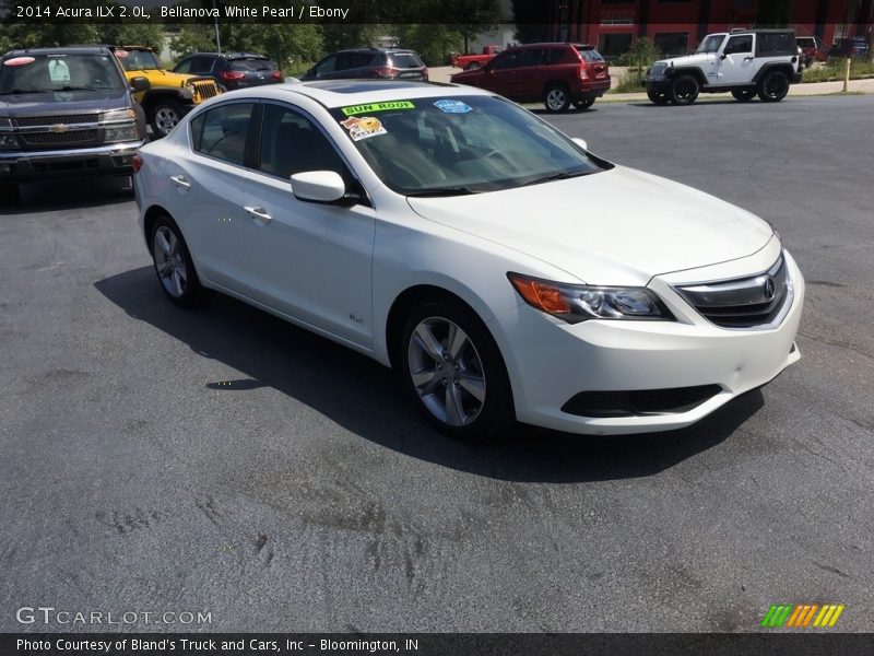 Bellanova White Pearl / Ebony 2014 Acura ILX 2.0L