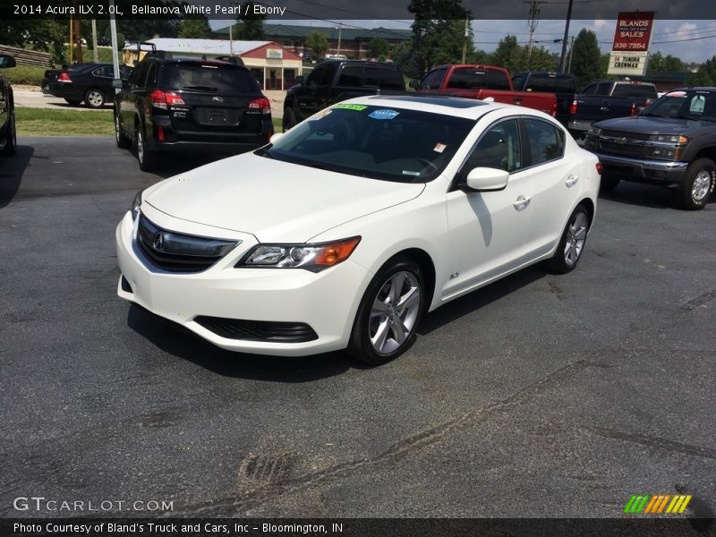 Bellanova White Pearl / Ebony 2014 Acura ILX 2.0L