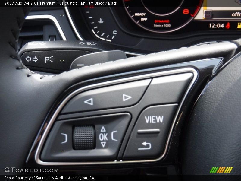 Brilliant Black / Black 2017 Audi A4 2.0T Premium Plus quattro