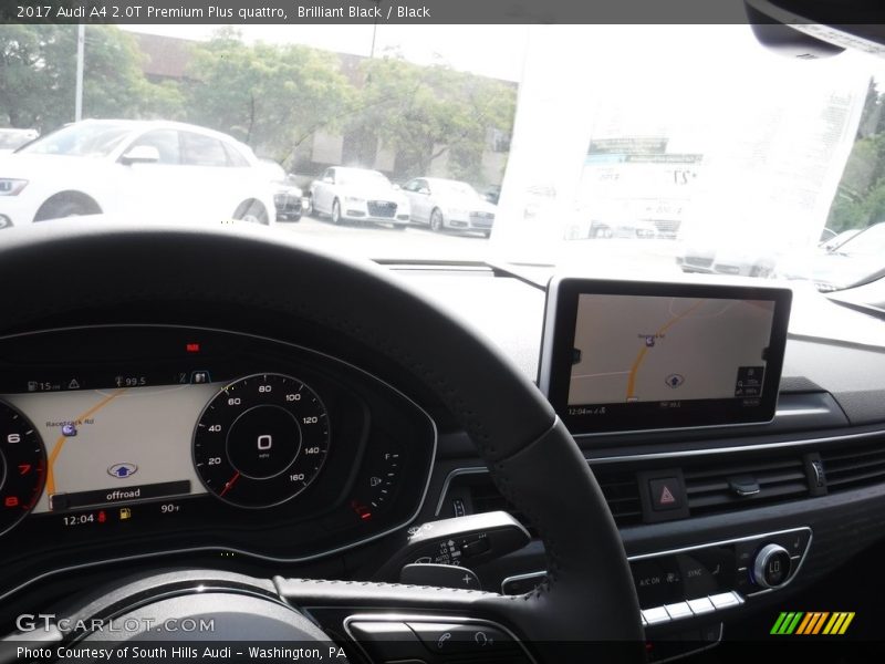 Brilliant Black / Black 2017 Audi A4 2.0T Premium Plus quattro