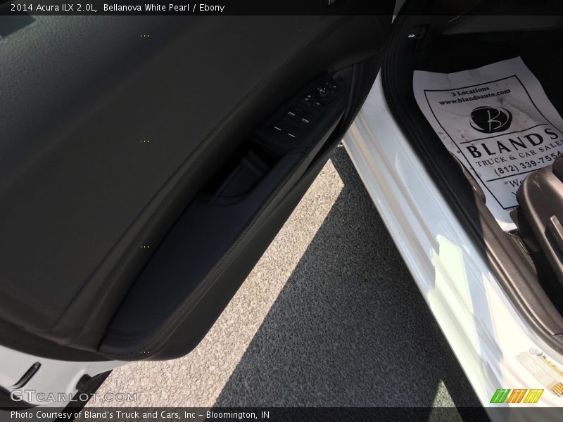Bellanova White Pearl / Ebony 2014 Acura ILX 2.0L